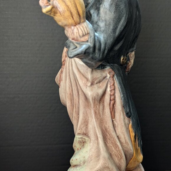 Vintage Irene Smith 1963 Signed Large‎ Ceramic Hobo/Clown Texas Pete Figurine - Picture 8 of 9